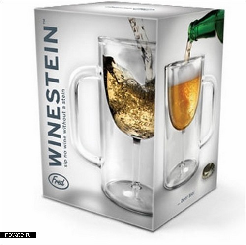 Посуда с иллюзией: бокал для пива или кружка для вина?